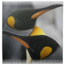 Penguins Set of Four Napkins