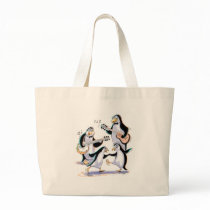 penguins swinging bags by raycasso penguins swinging bags