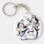 pEnGuInS sWiNgInG Key Chain