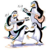 pEnGuInS sWiNgInG Cut Outs