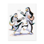 pEnGuInS sWiNgInG postcards