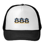 penguins trucker hat