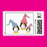 Penguins With Hats Stamps