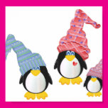 Penguins With Hats Posters