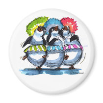 PeNgUiNs WiTh UmBrELLaS magnets by raycasso PeNgUiNs WiTh UmBrELLaS magnets