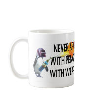 Penguins With Weapons Mug