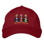 Christmas Embroidered Hats