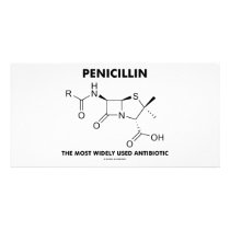 Penicillin Most Widely Used Antibiotic (Chemistry) Photo Greeting Card