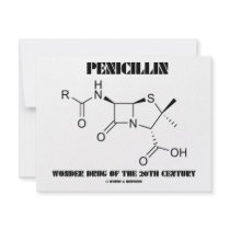 Penicillin Wonder Drug Of The 20th Century invitations