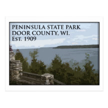 Peninsula State Park Post Cards