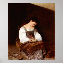 Penitent Magdalene Print