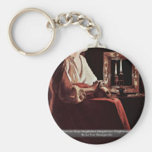 Penitent Mary Magdalene (Magdalena Wrightsman) Key Chains