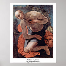 Penitent St. Jerome By Jacopo Pontormo Posters