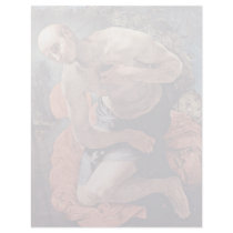 Penitent St. Jerome By Pontormo Jacopo Personalized Letterhead