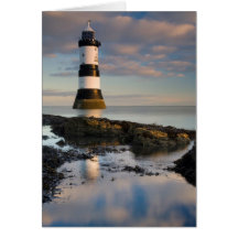 Penmon Lighthouse Greeting Card