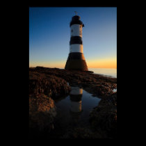 Penmon Lighthouse Reflection by cARTerART posters