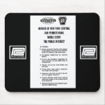 Penn Central Railroad Merger 1968 mousepads