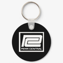 Penn Central Railway Company Logo keychains
