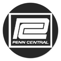Penn Central Railway Company Logo stickers