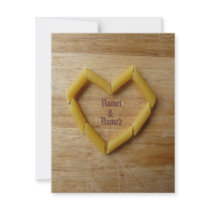 Penne Love Invitation by Madinagoodway Penne Love Invitation