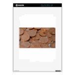 pennies design skin for the iPad 2