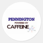 Pennington powered by caffeine sticker