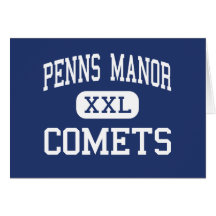 Penns Manor - Comets - High - Clymer Pennsylvania Greeting Cards