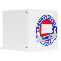 Pennsylvania Andy Martin Vinyl Binders