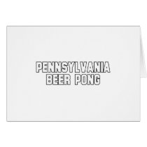 Pennsylvania Beer Pong cards by bartstshirts Pennsylvania Beer Pong cards