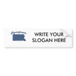 PENNSYLVANIA Blue State Bumper Stickers