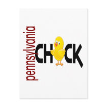Pennsylvania Chick 1 postcards by chicktees Pennsylvania Chick 1 postcards