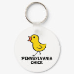 Pennsylvania Chick Keychain