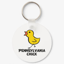 Pennsylvania Chick Keychain