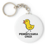 Pennsylvania Chick Keychain