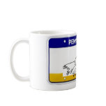 PENNSYLVANIA COAL MINER LICENSE PLATE MUG