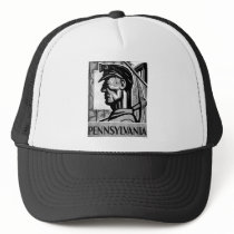 Pennsylvania Coal Poster WPA 1938 hats