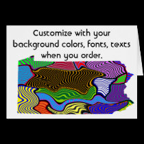 Pennsylvania Customize card how you like it