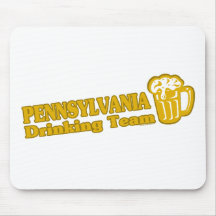 Pennsylvania Drinking Team t shirts Mouse Pad