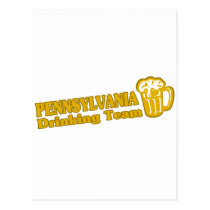 Pennsylvania Drinking Team t shirts postcards