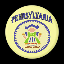 Pennsylvania Dutch magnets by figstreetstudio Pennsylvania Dutch magnets