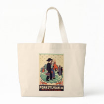 Pennsylvania Dutch Vintage Art Canvas Bags