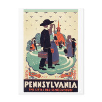 Pennsylvania Dutch Vintage Art Post Card