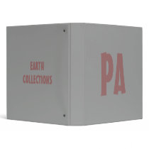 PENNSYLVANIA EARTH COLLECTIONS BINDERS
