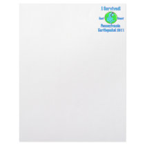 Pennsylvania, East Coast Earthquake of 2011 Custom Letterhead