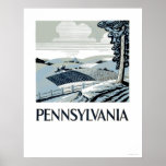 Pennsylvania Farm 1938 WPA Poster