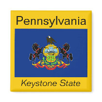 Pennsylvania Flag Magnet