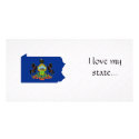 Pennsylvania Flag Map photo cards by usaflags Pennsylvania Flag Map photo cards