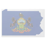 Pennsylvania Flag Map