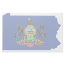 Pennsylvania Flag Map stationery by usaflags Pennsylvania Flag Map stationery