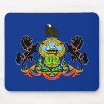 Pennsylvania Flag Mousepad by jacinto888 Pennsylvania Flag Mousepad